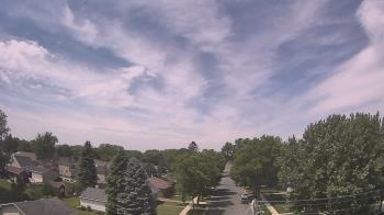 Weather camera view of Sibley East Middle and High School.