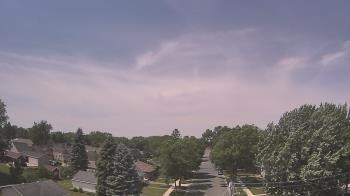 Weather camera view of Sibley East Middle and High School.