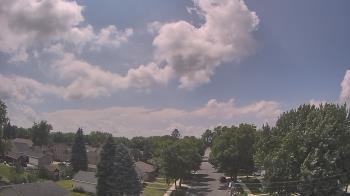 Weather camera view of Sibley East Middle and High School.
