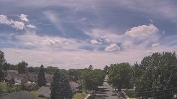 Weather camera view of Sibley East Middle and High School.