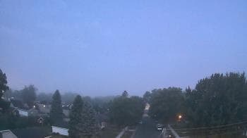 Weather camera view of Sibley East Middle and High School.