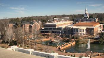 Weather camera view of High Point University.