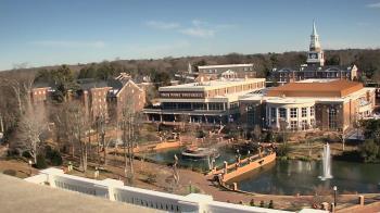 Weather camera view of High Point University.