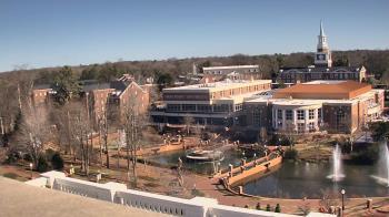 Weather camera view of High Point University.