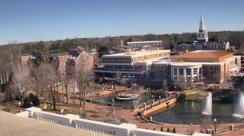Weather camera view of High Point University.