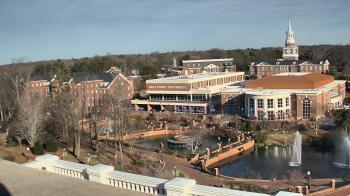 Weather camera view of High Point University.