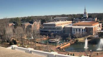 Weather camera view of High Point University.