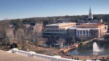 Weather camera view of High Point University.