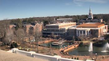 Weather camera view of High Point University.
