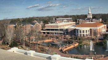 Weather camera view of High Point University.