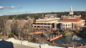 Weather camera view of High Point University.