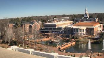 Weather camera view of High Point University.