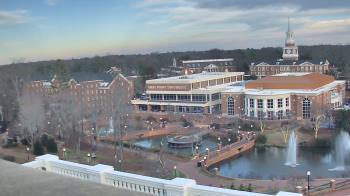 Weather camera view of High Point University.