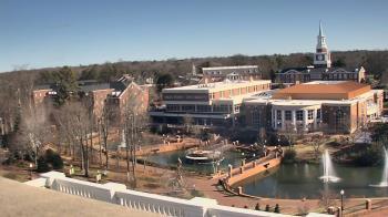 Weather camera view of High Point University.