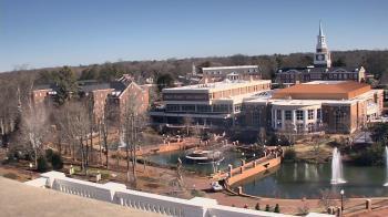 Weather camera view of High Point University.
