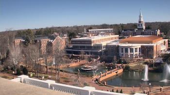 Weather camera view of High Point University.
