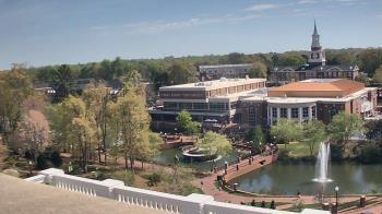 Weather camera view of High Point University.