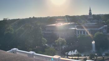 Weather camera view of High Point University.