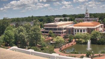 Weather camera view of High Point University.