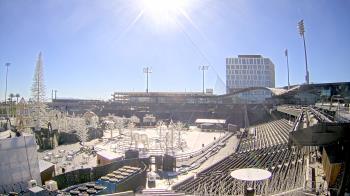 Weather camera view of Las Vegas Ballpark.