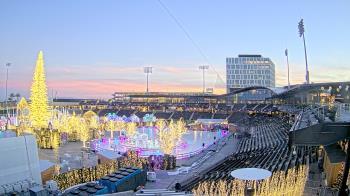 Weather camera view of Las Vegas Ballpark.