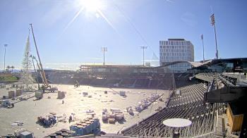 Weather camera view of Las Vegas Ballpark.