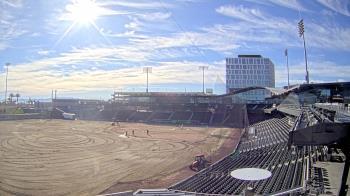 Weather camera view of Las Vegas Ballpark.