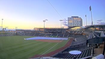 Weather camera view of Las Vegas Ballpark.