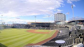 Weather camera view of Las Vegas Ballpark.