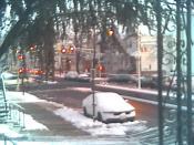 Weather camera view of Harrison Weather Center.