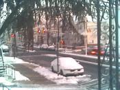 Weather camera view of Harrison Weather Center.