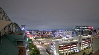Weather camera view of Minute Maid Park.