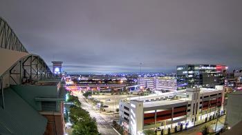 Weather camera view of Minute Maid Park.