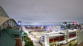 Weather camera view of Minute Maid Park.