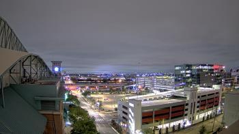 Weather camera view of Minute Maid Park.