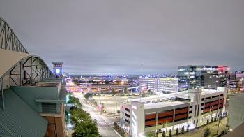 Weather camera view of Minute Maid Park.
