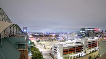Weather camera view of Minute Maid Park.