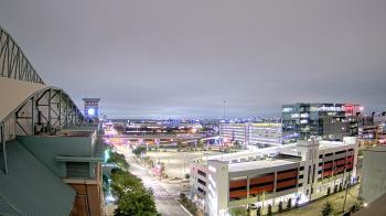 Weather camera view of Minute Maid Park.