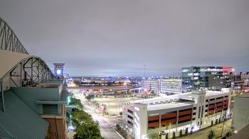 Weather camera view of Minute Maid Park.