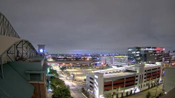 Weather camera view of Minute Maid Park.