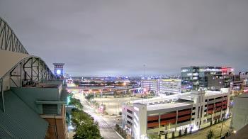 Weather camera view of Minute Maid Park.