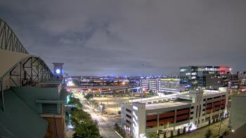 Weather camera view of Minute Maid Park.