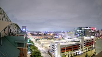 Weather camera view of Minute Maid Park.
