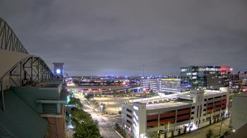 Weather camera view of Minute Maid Park.