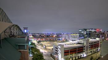 Weather camera view of Minute Maid Park.