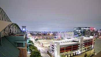 Weather camera view of Minute Maid Park.
