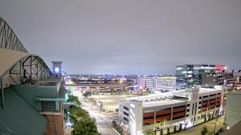 Weather camera view of Minute Maid Park.