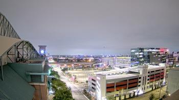 Weather camera view of Minute Maid Park.
