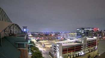 Weather camera view of Minute Maid Park.