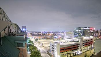 Weather camera view of Minute Maid Park.